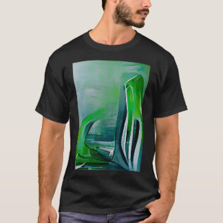 Camiseta Trabalho de arte de Arquitetura paramétrica Desenh