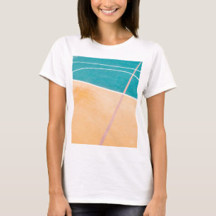Camiseta Trabalho de arte de basquete legal