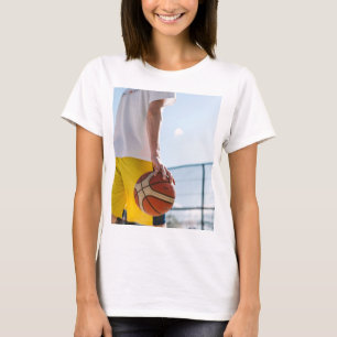 Camiseta Trabalho de arte de basquetebol