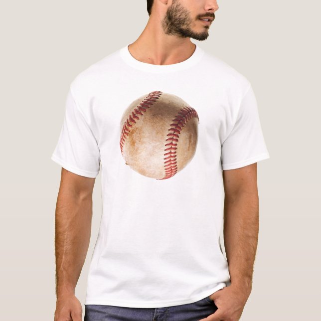 Camiseta Trabalho de arte de beisebol (Frente)