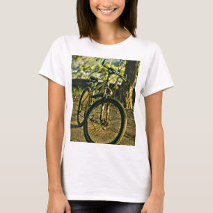 Camiseta Trabalho de arte de bicicleta