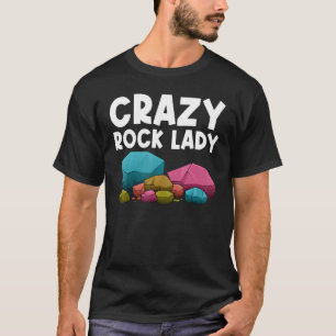 Camiseta Trabalho de arte de Coleta de Rock Para Mulheres M