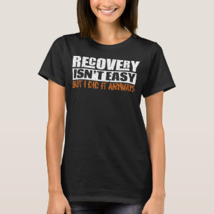Camiseta Trabalho de arte de Cotação de Recuperação Inspira