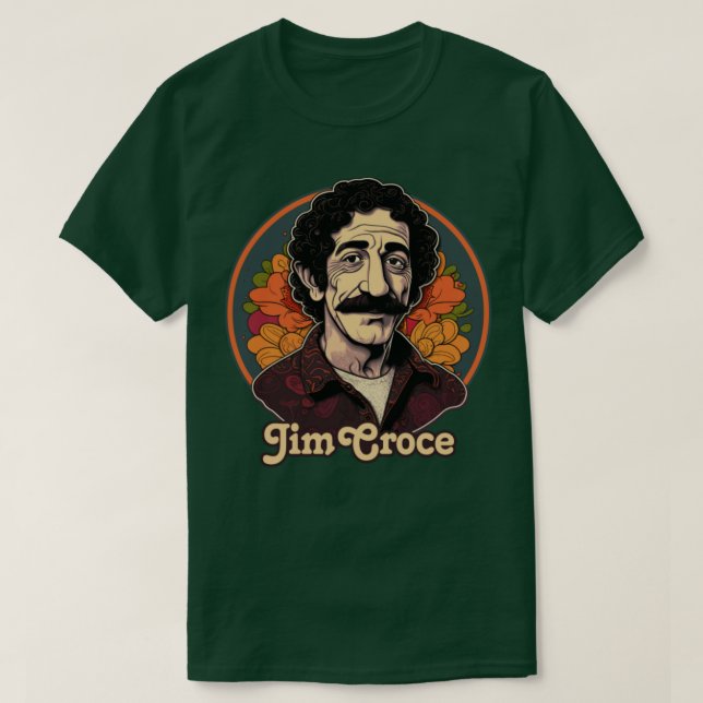 Camiseta Trabalho de arte de Design de ventoinha do Jim Cro (Frente do Design)