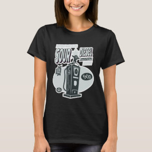 Camiseta Trabalho de arte de Estirpe Gráfica Diesel Abusivo