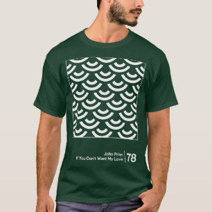 Camiseta Trabalho de arte de Gráfico de Estilo Mínimo de Jo