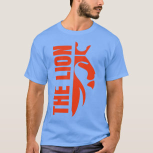 Camiseta Trabalho de arte de leão 1