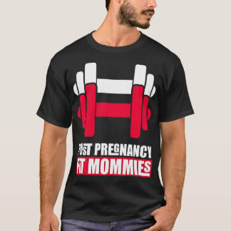 Camiseta Trabalho de arte de Levantamento da Gravidez Motiv