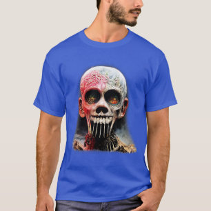 Camiseta Trabalho de arte de Metal Extreme-Metal Preto-1