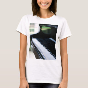 Camiseta Trabalho de arte de Piano Bonito