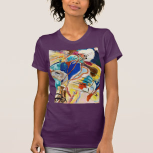 Camiseta Trabalho de arte de pintura de Abstrato moderno Ka