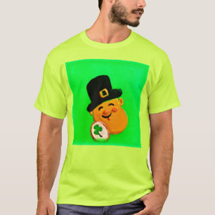 Camiseta Trabalho de arte de pintura irlandesa. Comprar Ago