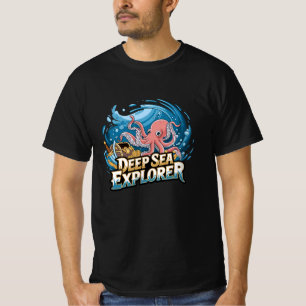 Camiseta Trabalho de arte de polvo branco e retrô para vent
