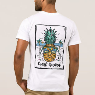 Camiseta Trabalho de arte de praia da Guarda de da costa r