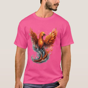 Camiseta Trabalho de arte de Rejuvenescimento Mítico de Ave