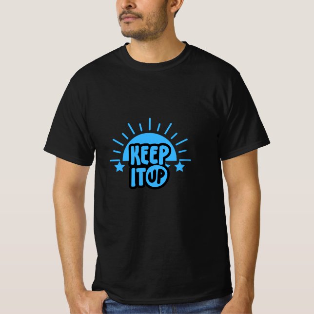 Camiseta Trabalho de arte de tipografia (Frente)