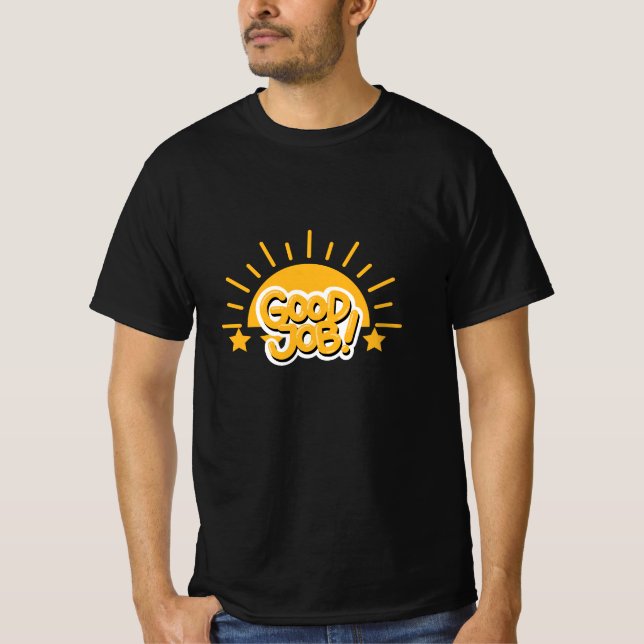 Camiseta Trabalho de arte de tipografia (Frente)