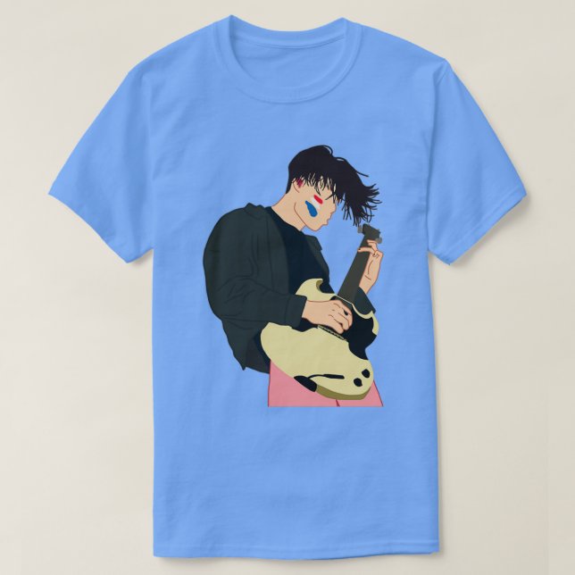 Camiseta Trabalho de arte de violão YUNGBLUD (Frente do Design)