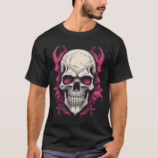 Camiseta Trabalho de arte digital vibrante sobre o