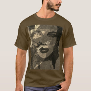Camiseta Trabalho de arte espelhado de alma