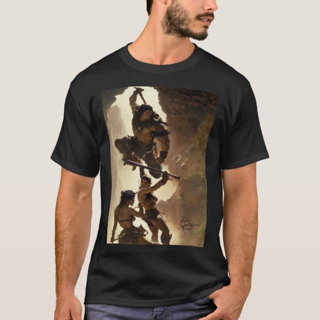 Camiseta Trabalho de arte Fantástico de Don Castillo Artist (Frente)
