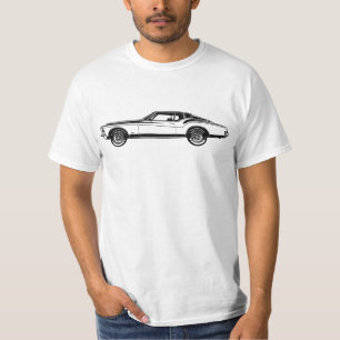Camiseta Trabalho de arte Illustração Buick Riviera GS 1971