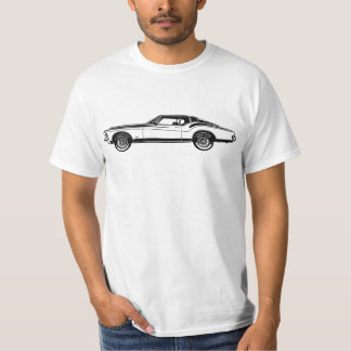 Camiseta Trabalho de arte Illustração Buick Riviera GS 1971