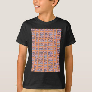 Camiseta Trabalho de arte único e elegante com padrão cardí