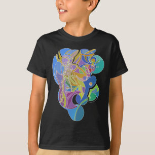 Camiseta Trabalho de arte Whimsical