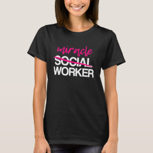Camiseta Trabalho de Assistente Social LCSW MSW Mestrado Gr