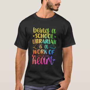 Camiseta Trabalho De Bibliotecas Escolares De Trabalhadores