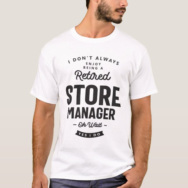 Camiseta Trabalho de Cargo do Gerenciador de Repositório Oc (Frente)