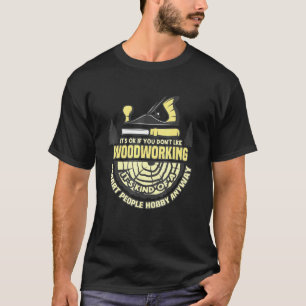 Camiseta Trabalho de Carpintaria de Ferramentas de Trabalho