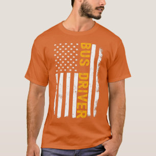 Camiseta Trabalho de Driver de Barramento