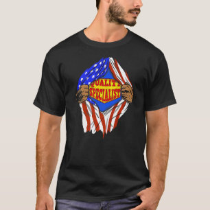 Camiseta Trabalho de Herói Especialista em Qualidade Super