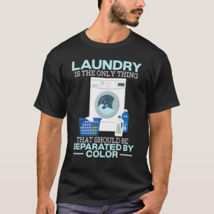 Camiseta Trabalho de Lavanderia Profissão Ocupação Limpeza