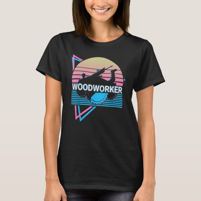 Camiseta Trabalho de Madeira (Frente)
