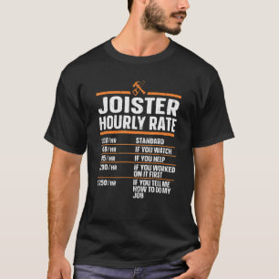 Camiseta Trabalho de Madeira Carpintaria Carpinteiro Joiste