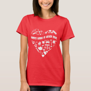 Camiseta Trabalho de Mamãe Fofo