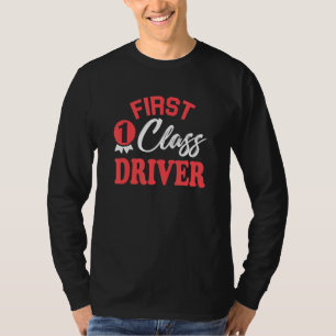 Camiseta Trabalho De Motorista Esposa De Marido Dizendo Eng