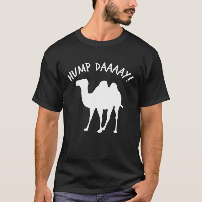 Camiseta Trabalho de Quarta-feira Comercial do Camel Day (Frente)