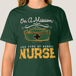 Camiseta Trabalho de Saúde de Enfermeiro Anestesiologista R