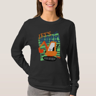 Camiseta Trabalho De vamos, Sujeira, Vejo Você Depois, Rapa
