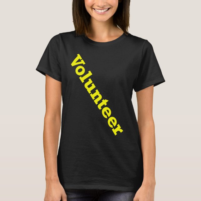 Camiseta Trabalho de Voluntário Equipe Evento Uniforme Grup (Frente)