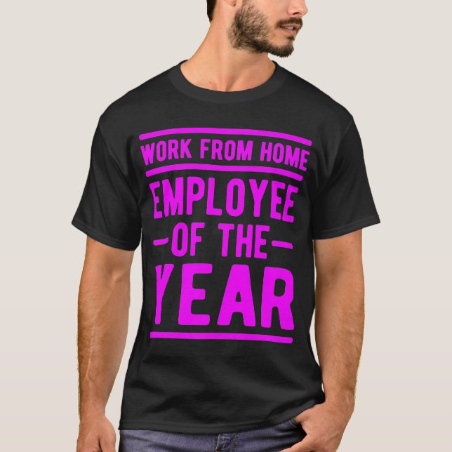 Camiseta Trabalho do Funcionário Doméstico do Ano Cargo Sar (Frente)
