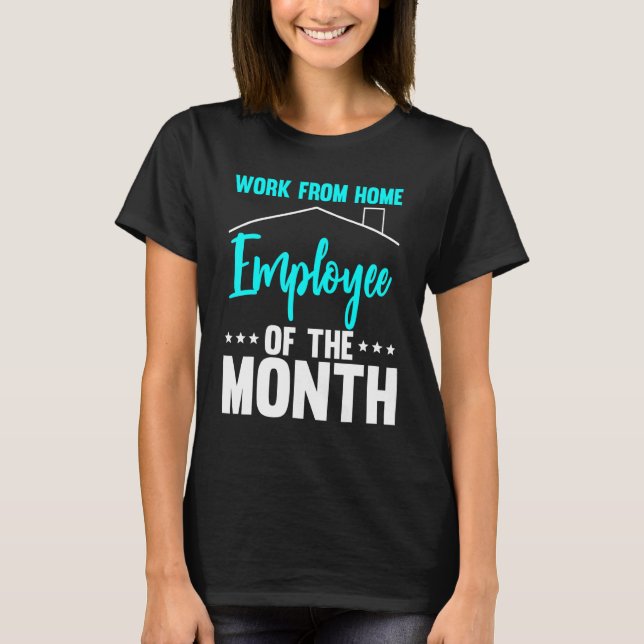 Camiseta Trabalho Do Funcionário Doméstico Do Mês 2 (Frente)