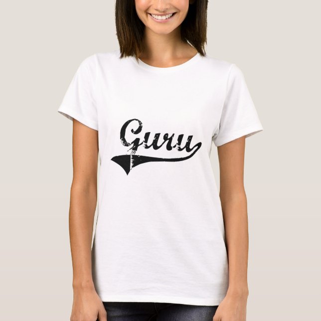 Camiseta Trabalho do profissional de Guru (Frente)