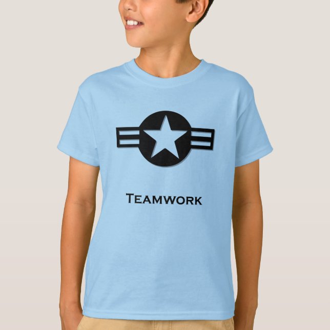 CAMISETA TRABALHO EM EQUIPE EUA (Frente)