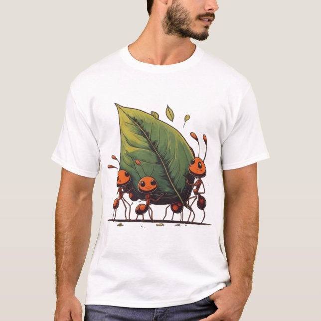 Camiseta Trabalho em equipe faz o sonho funcionar (Frente)