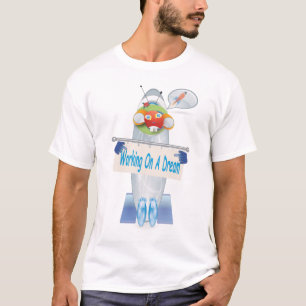 Camiseta Trabalho em um t-shirt ideal